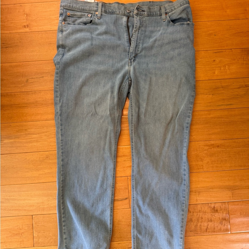 Levi’s 541 Athletic Taper Jeans – Light Wash – W42 L32 – Waterless Denim